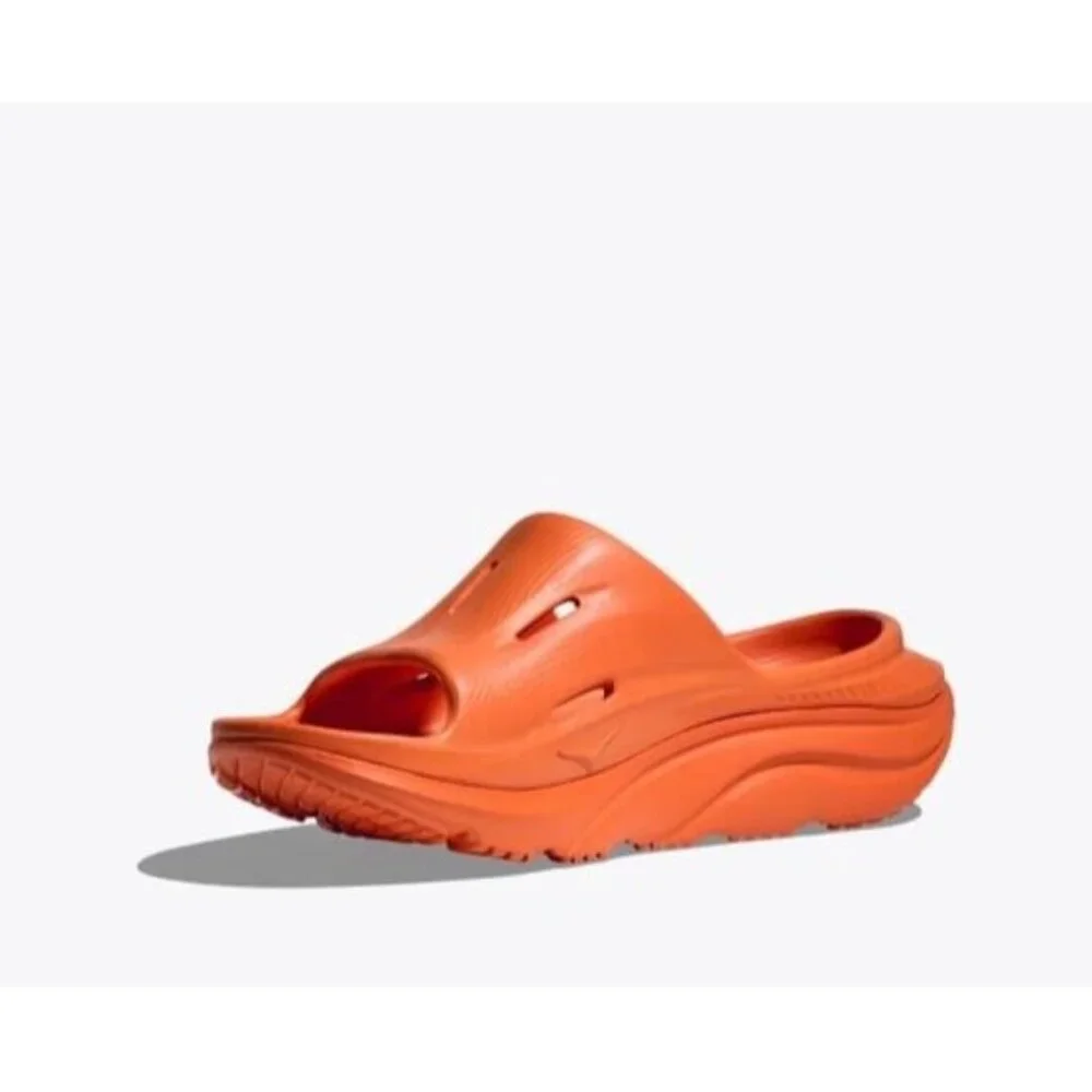 Hoka Ora Recovery Slides 3 Comfort Sandals US Men's 12 / Women's 14, Squash, NEW